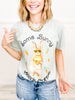 Some Bunny Needs Coffee Gold Foil Graphic Tee