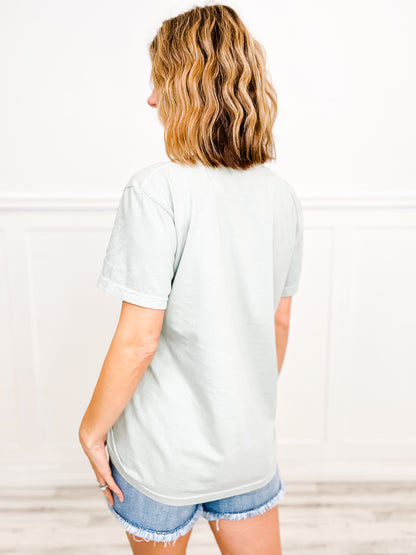 Some Bunny Needs Coffee Gold Foil Graphic Tee