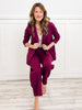 Magic Slim Straight Pants in WINE