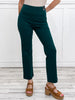 Magic Slim Straight Pants in HUNTER GREEN