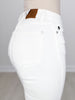 Judy Blue VANNA High-Waist White Skinny Jeans