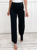 Magic Wide Regular Pants in BLACK