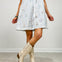 Embroidered Western Boots in Ivory