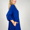 3/4 Sleeve Open Front Lightweight Cardigan in Navy