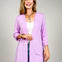 3/4 Sleeve Open Front Lightweight Cardigan in Orchid Bloom