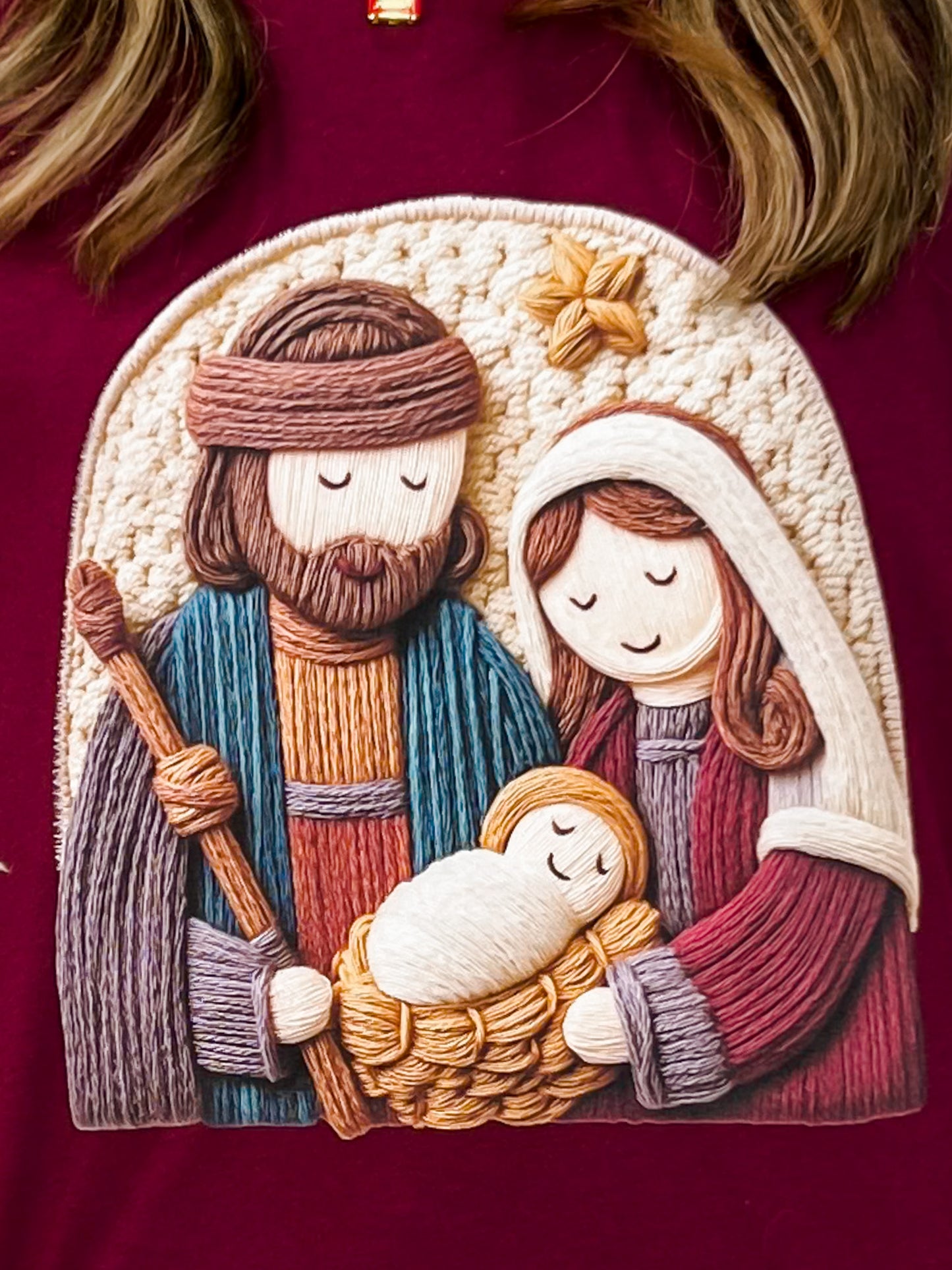 Yarn Nativity Graphic Tee