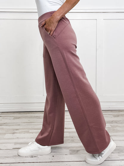 "RESORT" Travel Collection Active/Loungewear in MAUVE