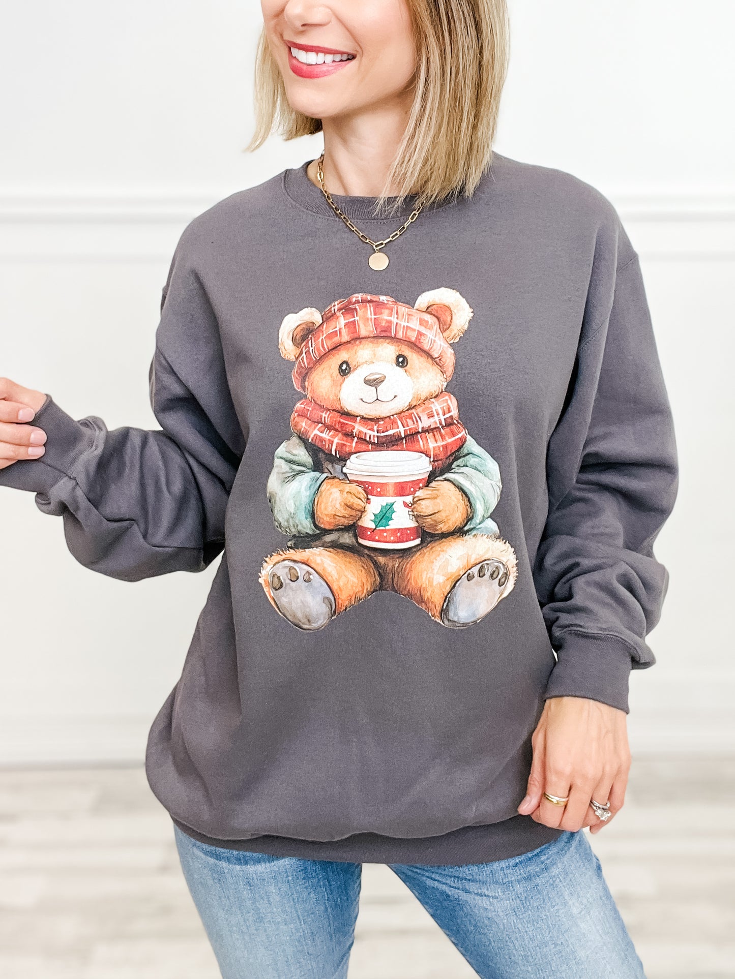 Winter Bear Graphic Top