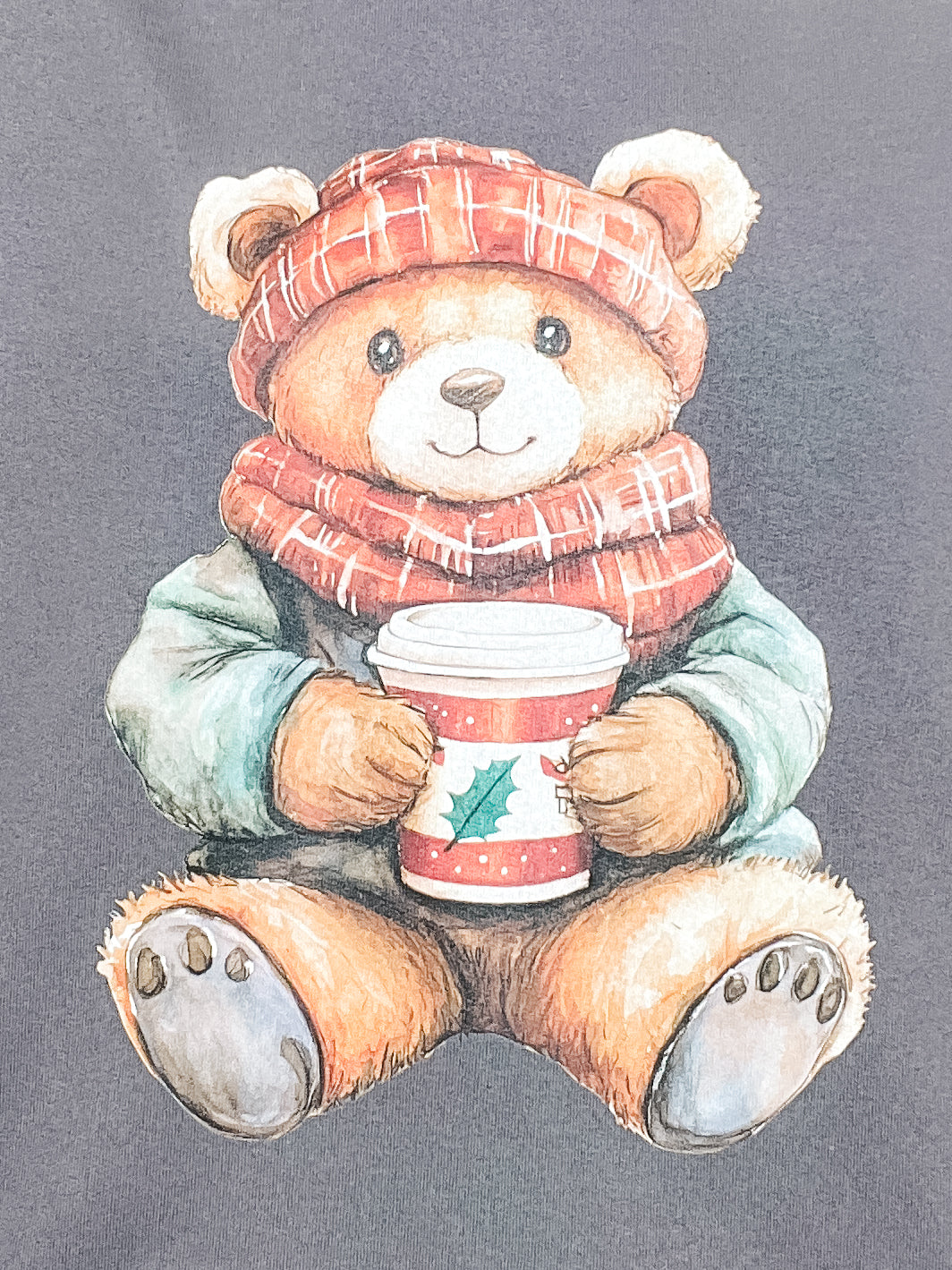 Winter Bear Graphic Top