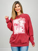 Be Mine Postage Stamp Sweatshirt