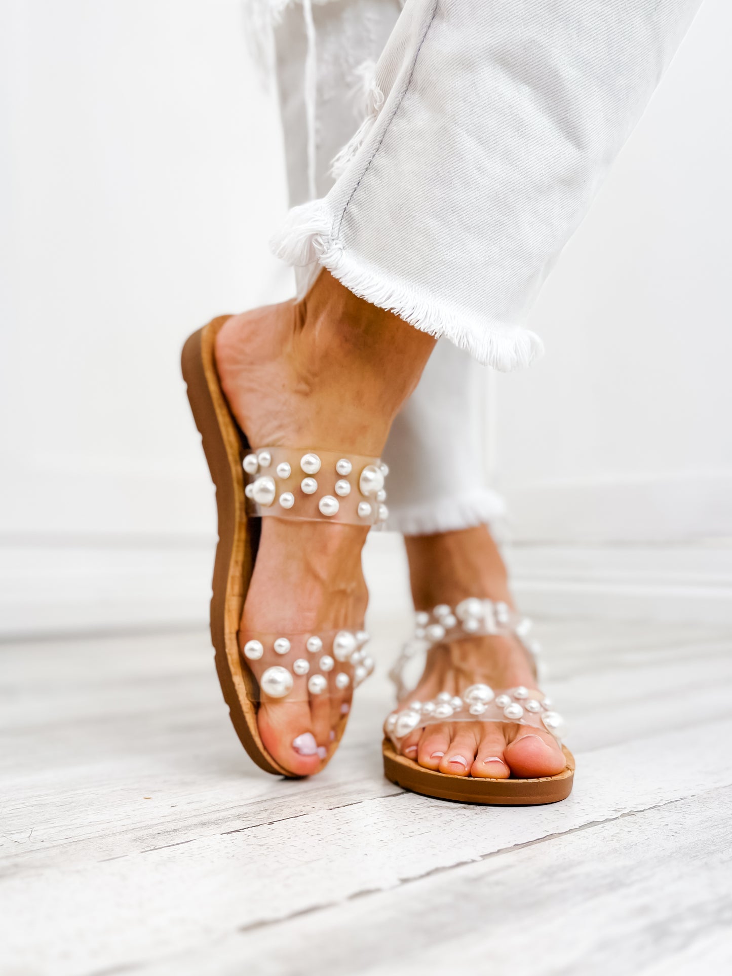 Corkys Dome N Atrix Sandals in Clear