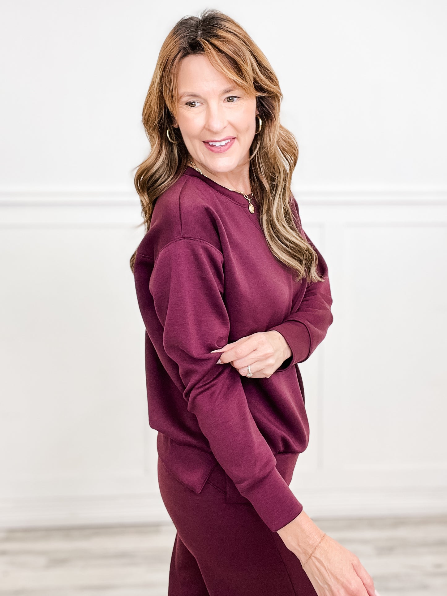 "RESORT" Travel Collection  Active/Loungewear in WINE