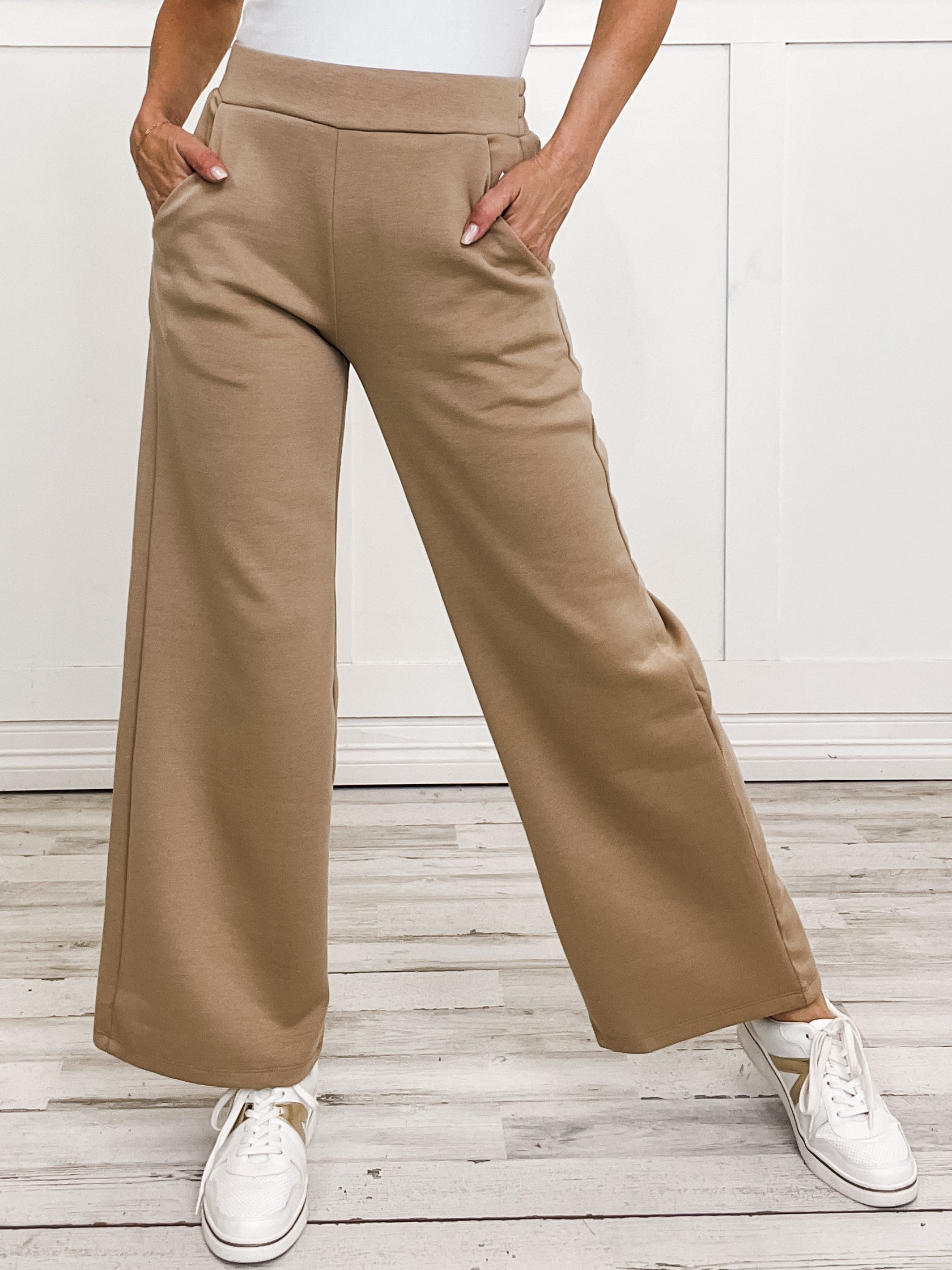 "RESORT" Travel Collection  Active/Loungewear in KHAKI