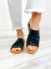 Blowfish Atlantah Slide Sandals in Black