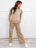 "RESORT" Travel Collection  Active/Loungewear in KHAKI