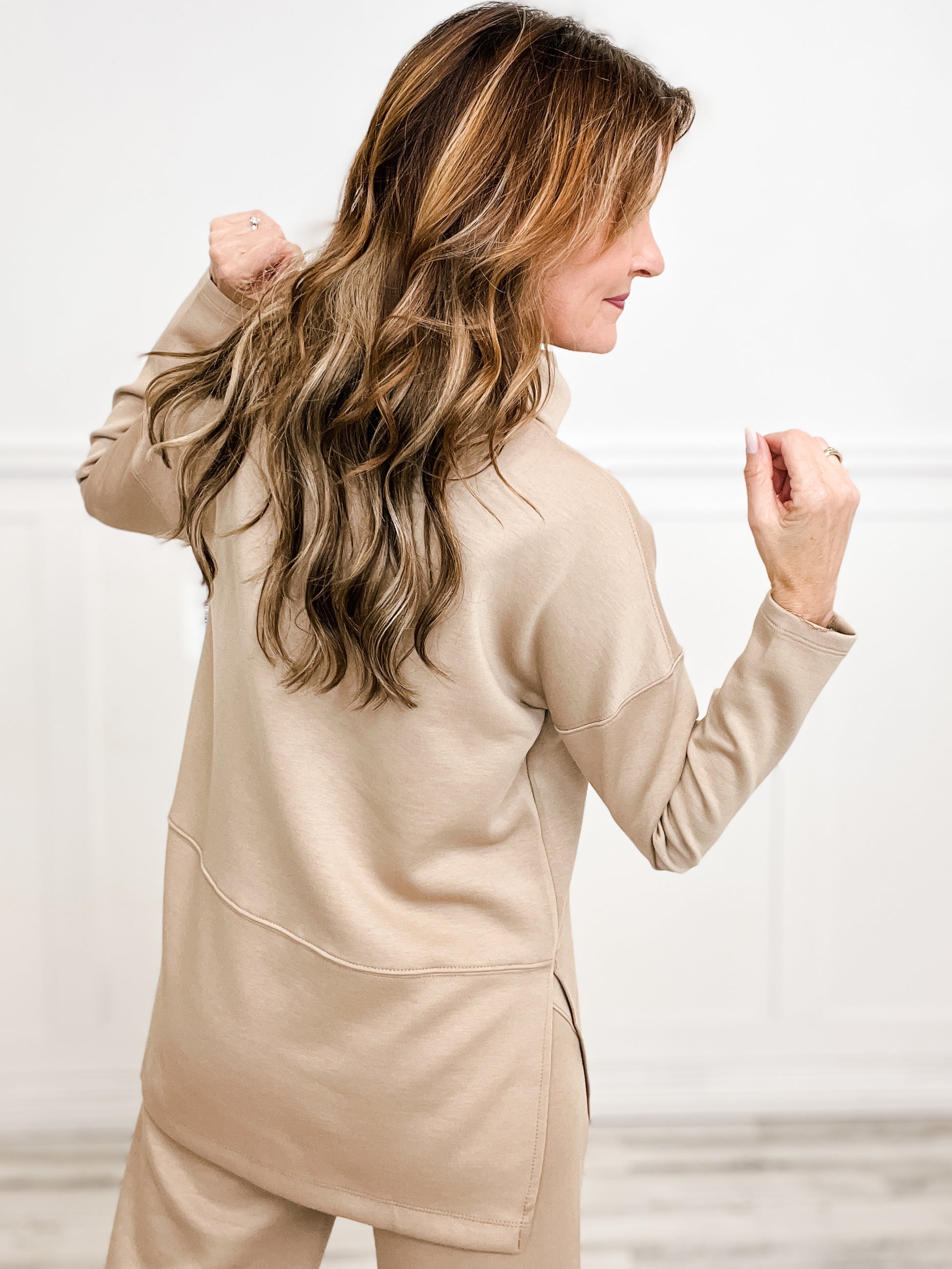 "RESORT" Travel Collection  Active/Loungewear in KHAKI