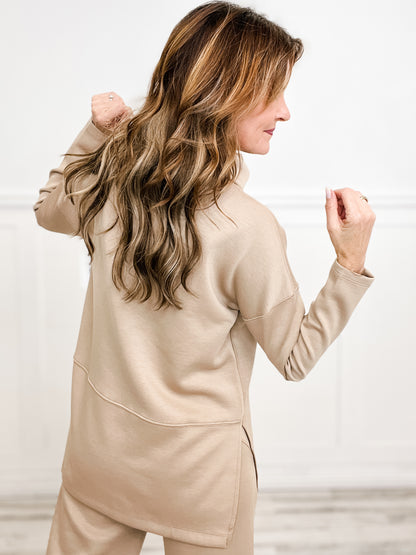 "RESORT" Travel Collection  Active/Loungewear in KHAKI