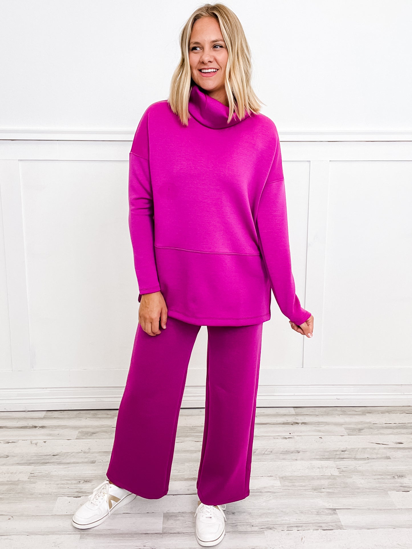 "RESORT" Travel Collection  Active/Loungewear in MAGENTA