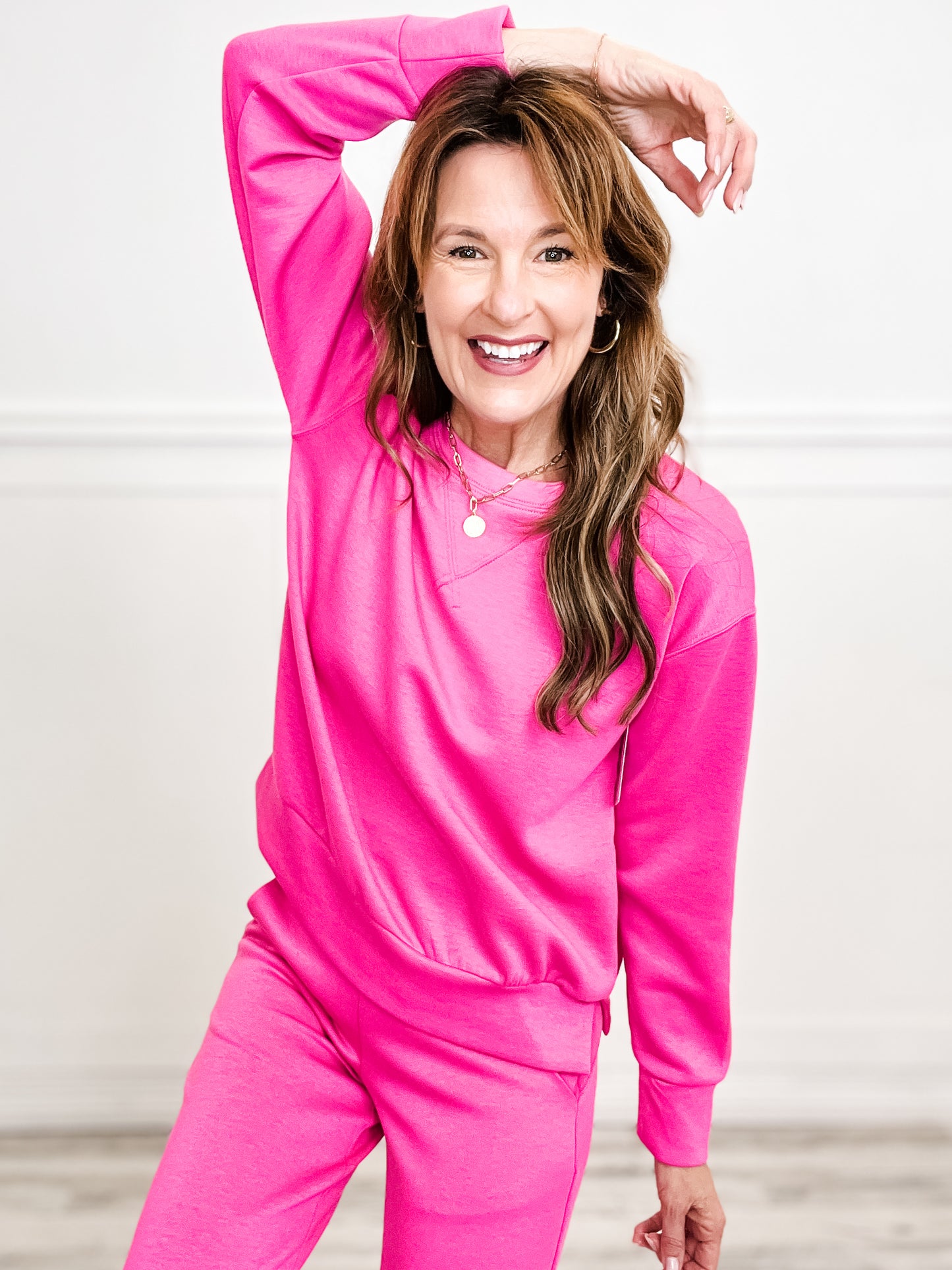 "RESORT" Travel Collection  Active/Loungewear in HOT PINK