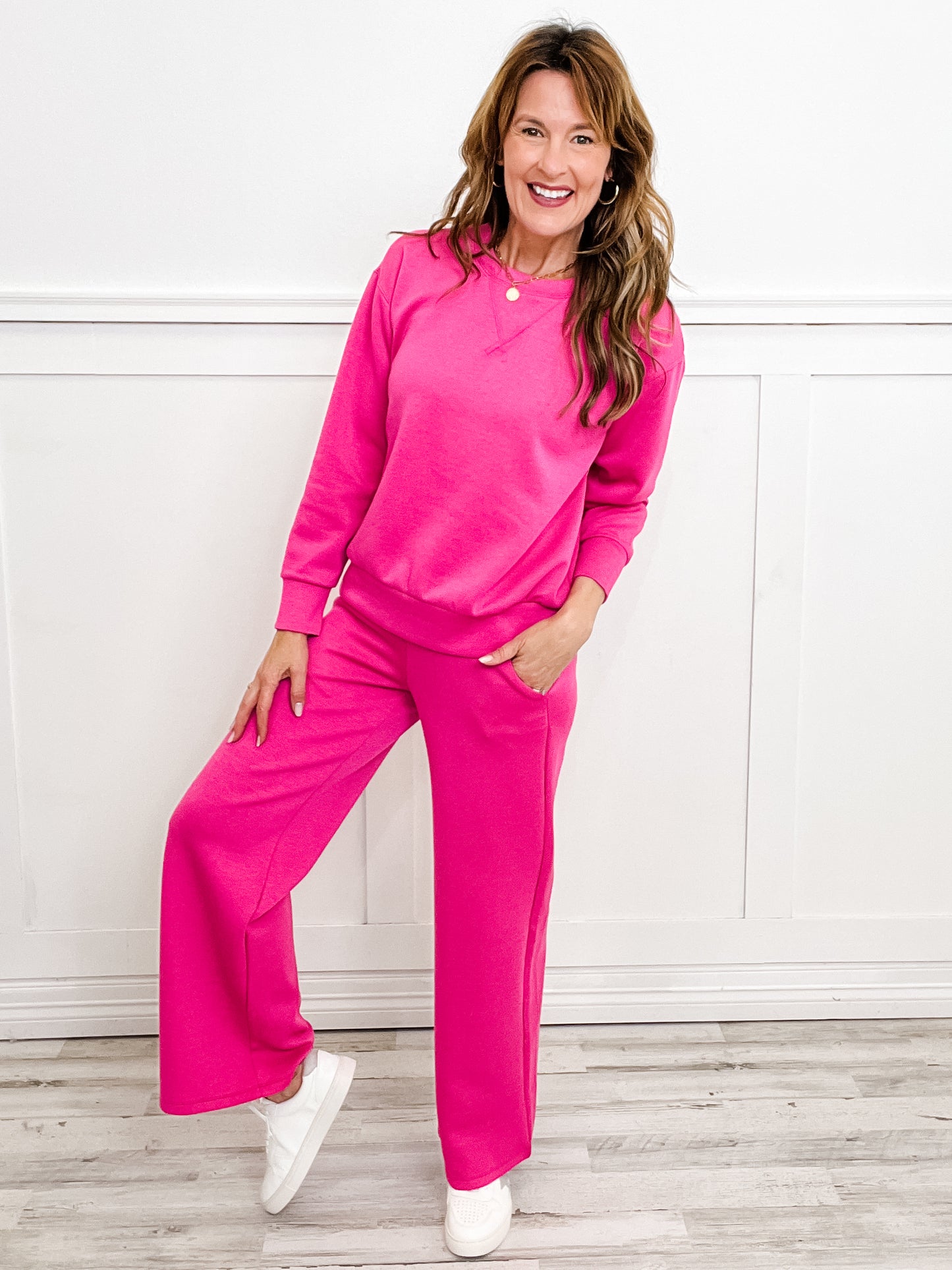 "RESORT" Travel Collection  Active/Loungewear in HOT PINK