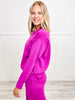 "RESORT" Travel Collection  Active/Loungewear in MAGENTA