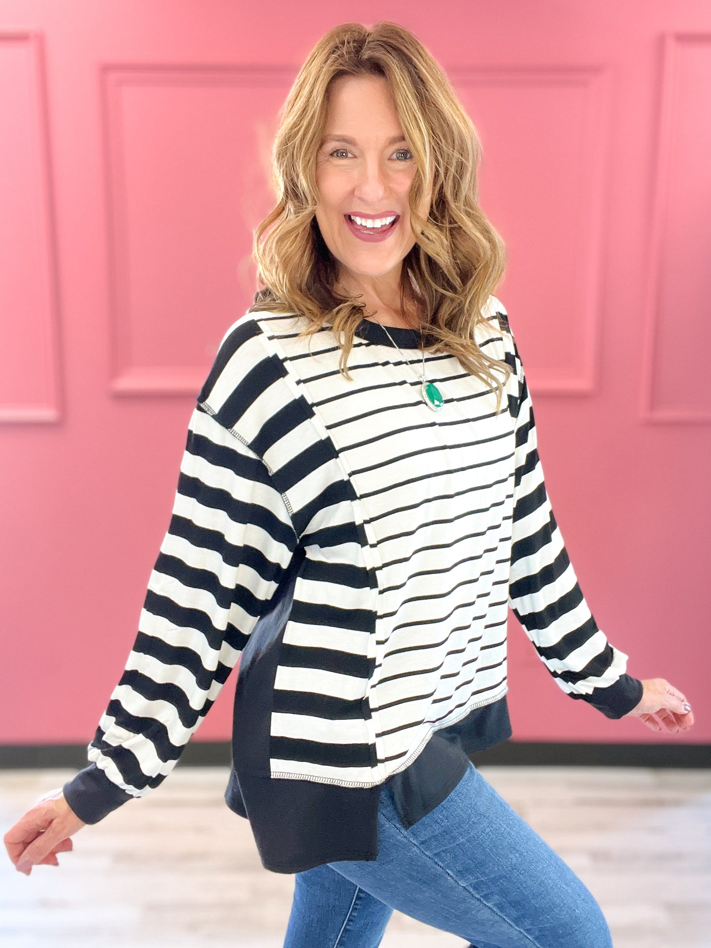 Cozy State of Mind Striped Top