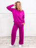 "RESORT" Travel Collection  Active/Loungewear in MAGENTA
