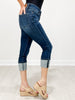 Judy Blue NIRVANA High-Waist Double Waist Band Capri Jeans