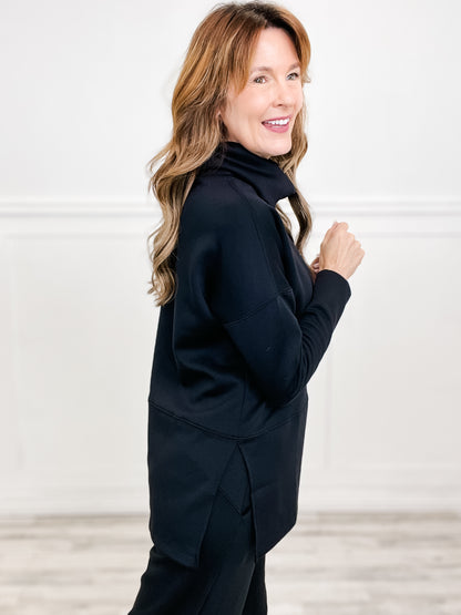"RESORT" Travel Collection  Active/Loungewear in BLACK