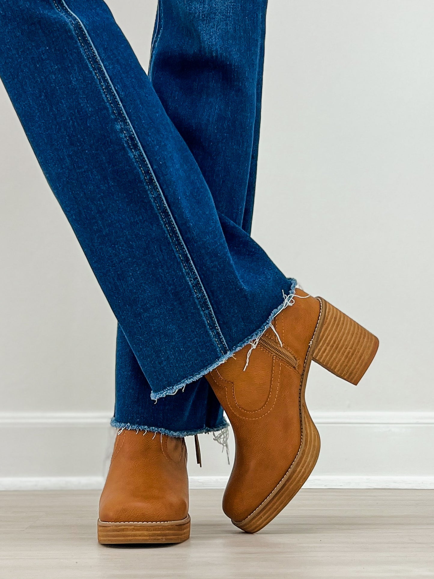 Imperial Ankle Boot in Chestnut
