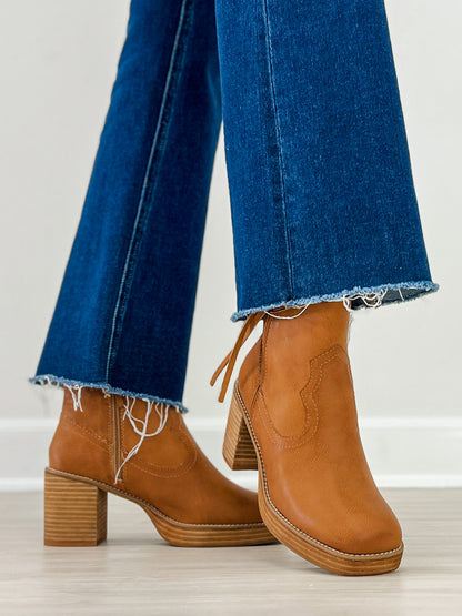 Imperial Ankle Boot in Chestnut