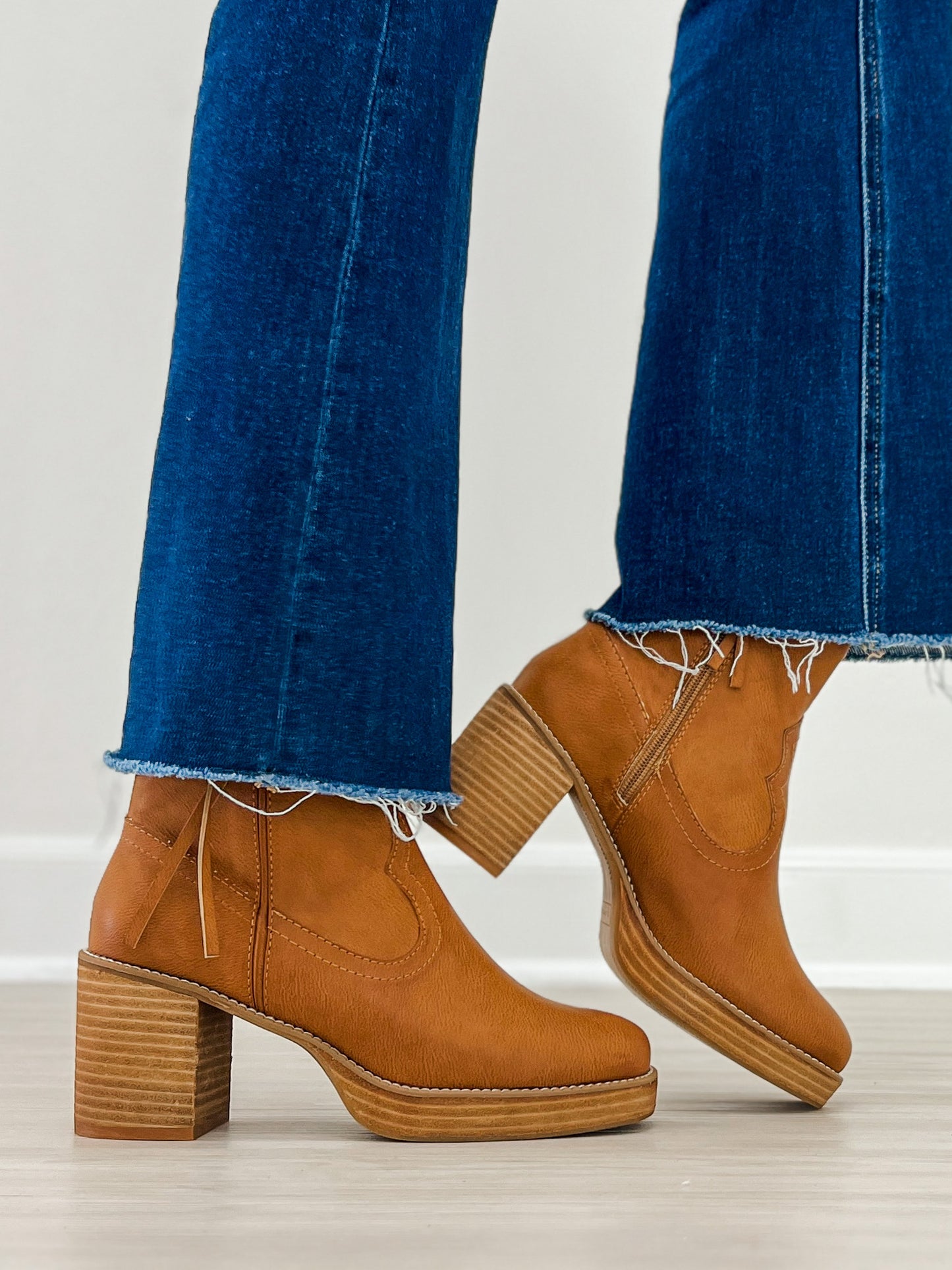 Imperial Ankle Boot in Chestnut