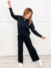 "RESORT" Travel Collection  Active/Loungewear in BLACK
