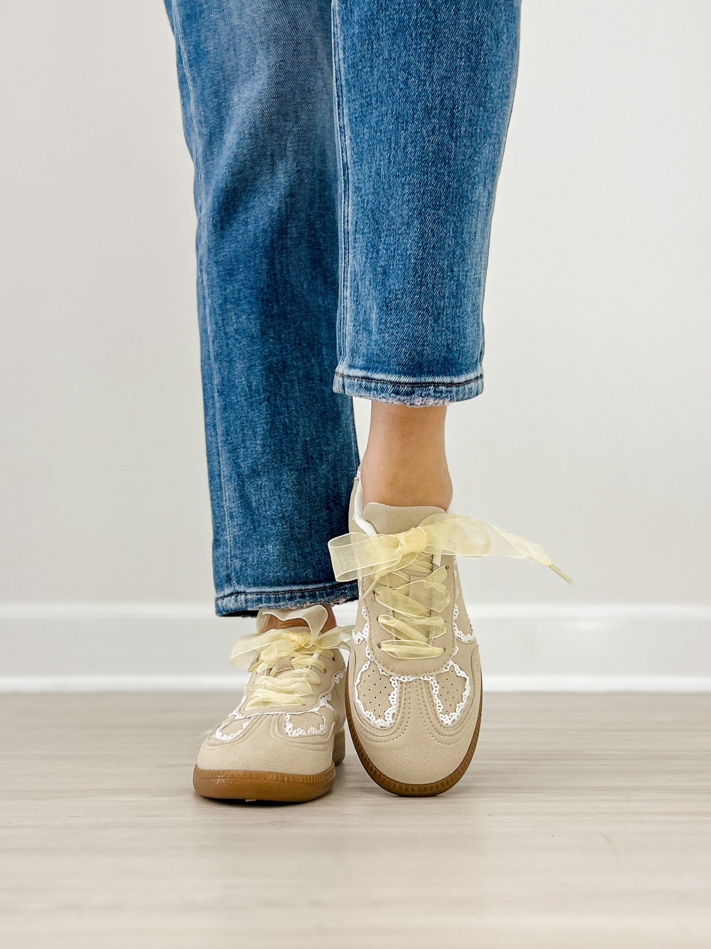 Lace Detail Sneakers