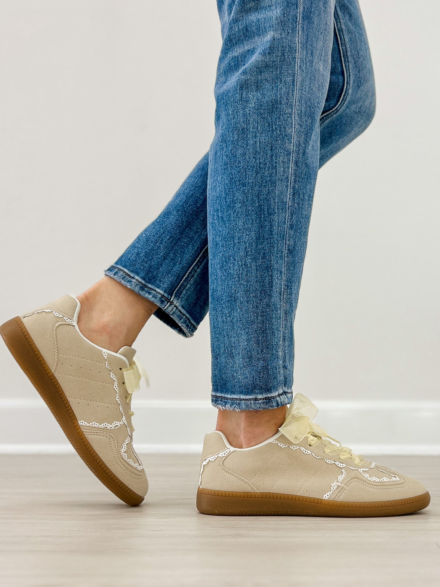 Lace Detail Sneakers