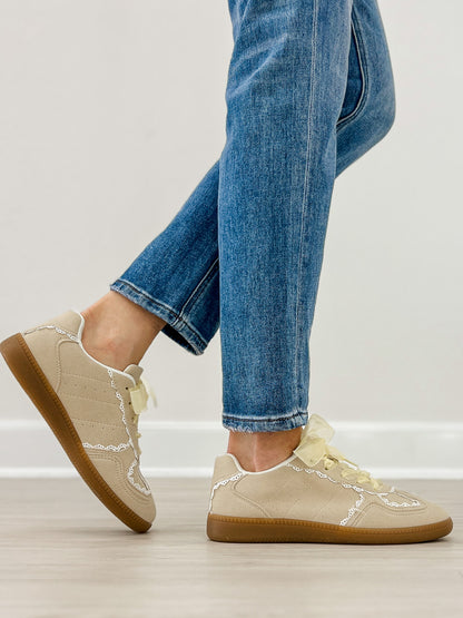 Lace Detail Sneakers