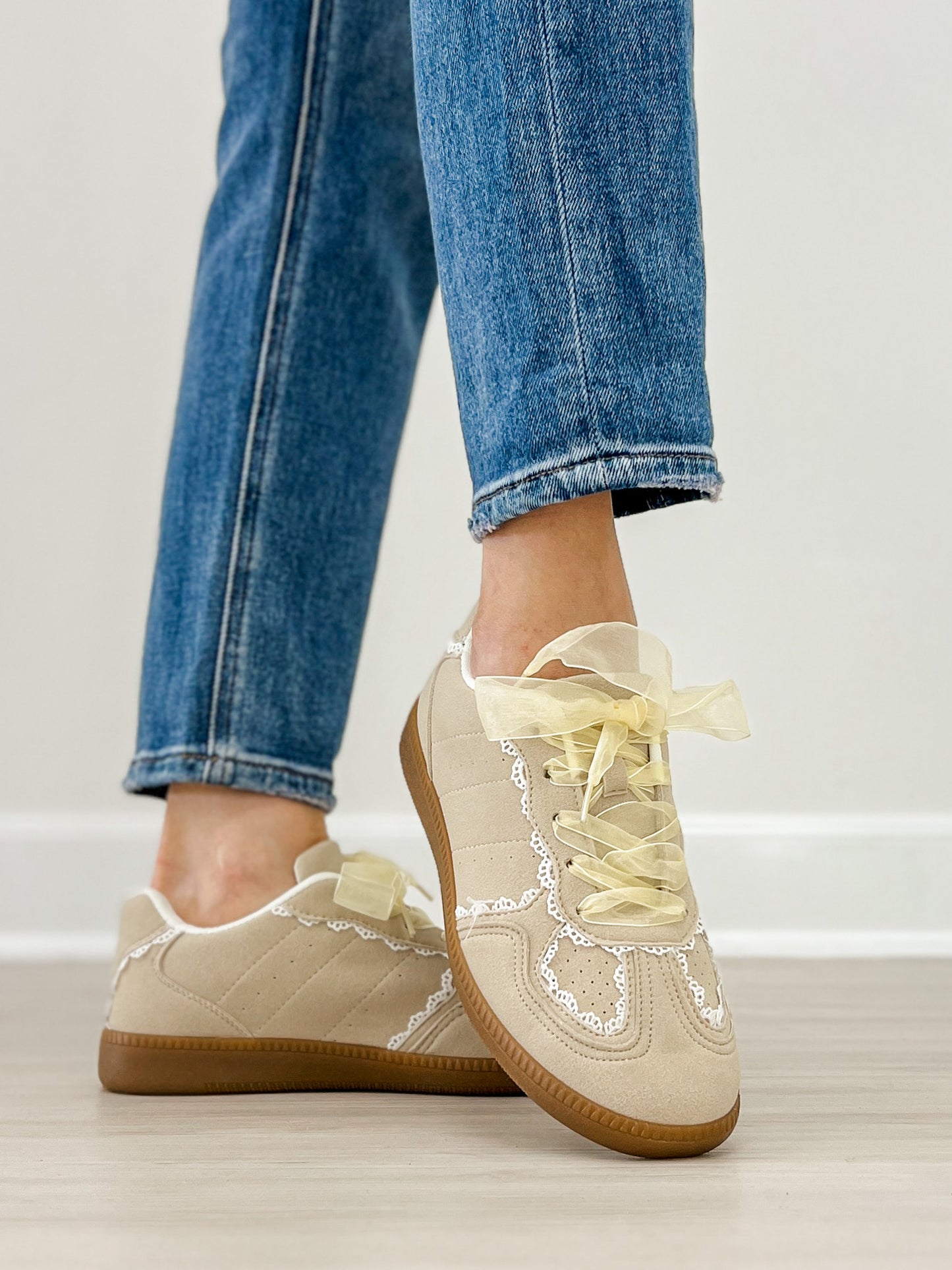Lace Detail Sneakers