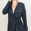 Brushed Sweater Waist Strap Cardigan Sweater