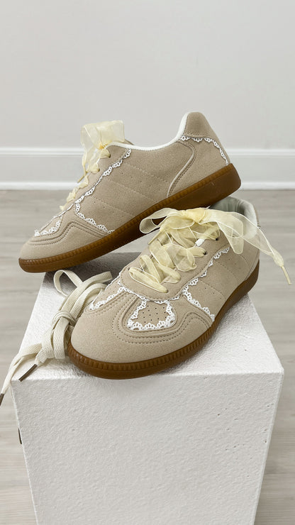 Lace Detail Sneakers