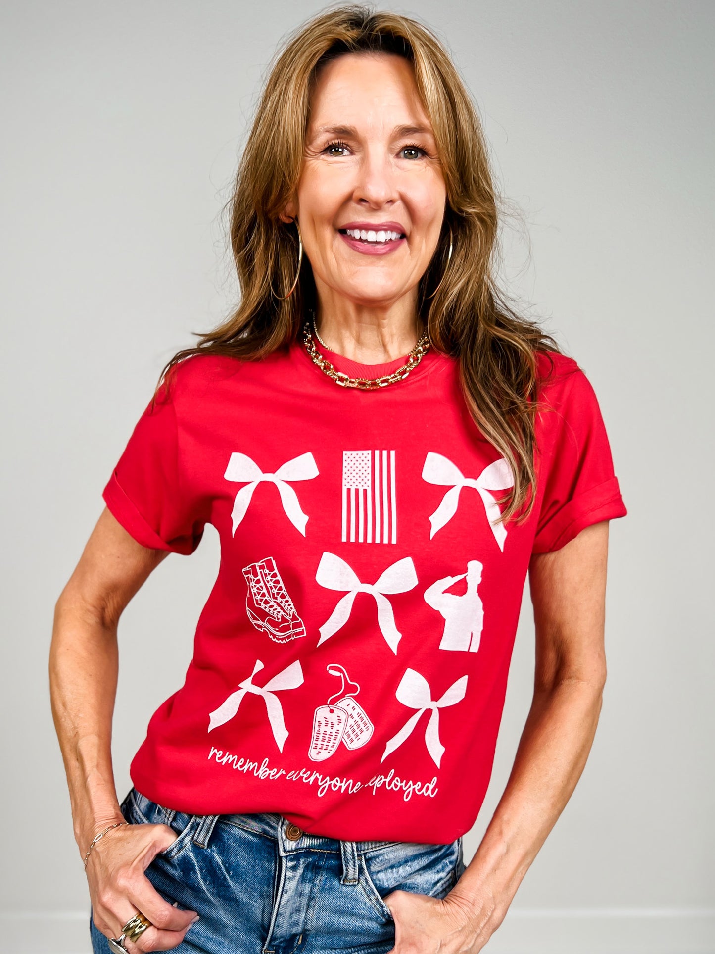 Remember Everyone Deployed Graphic Tee