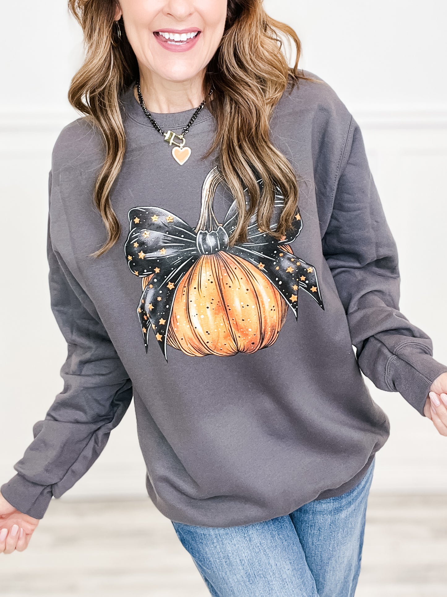 Halloween Pumpkin Graphic Top