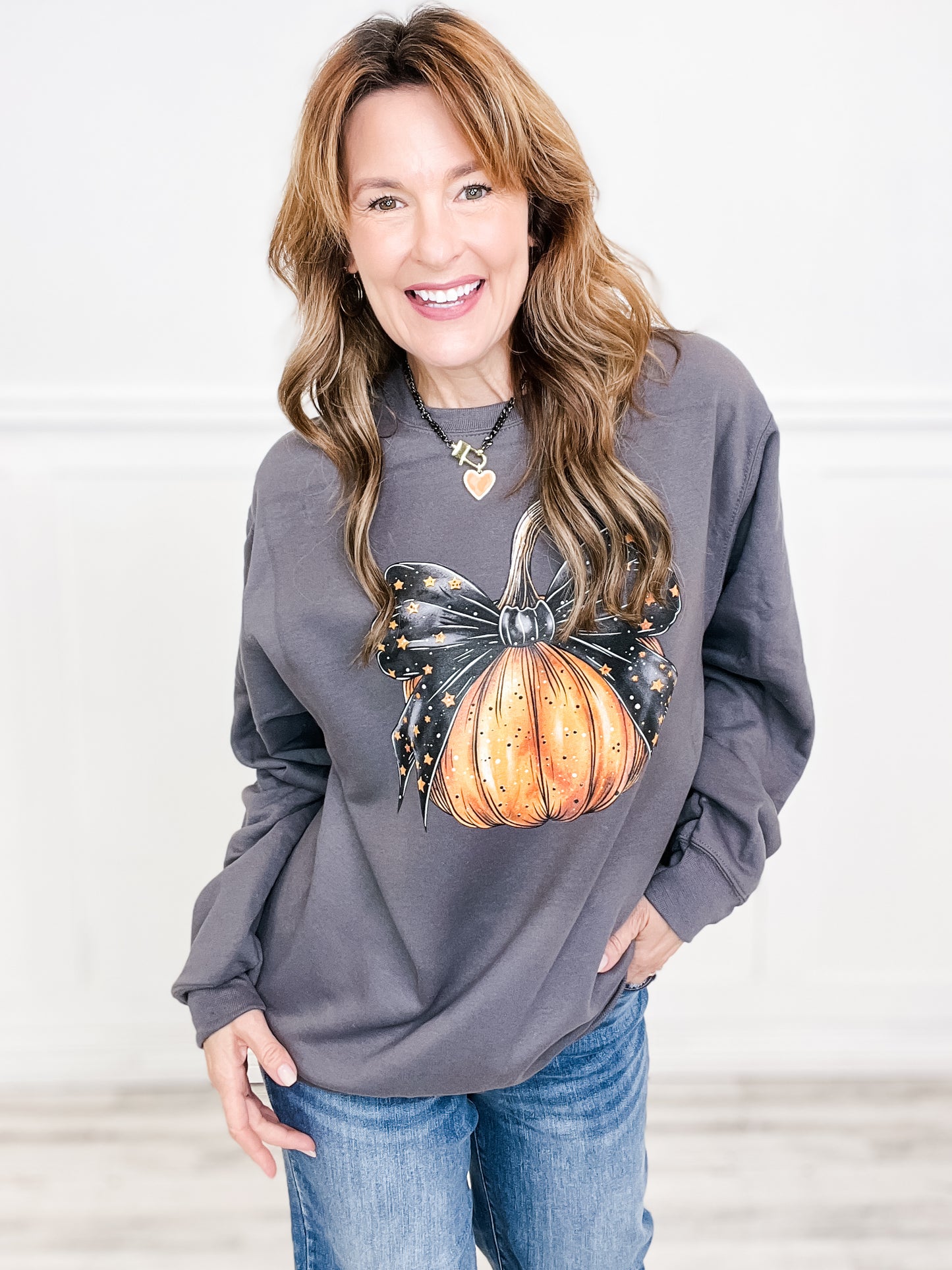 Halloween Pumpkin Graphic Top