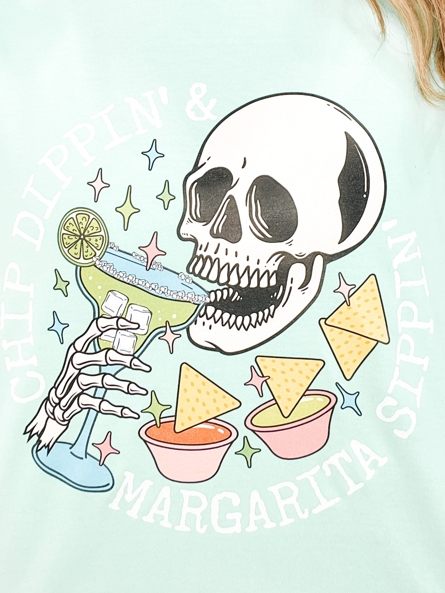 Chip Dippin' Margarita Sippin' Graphic Tee