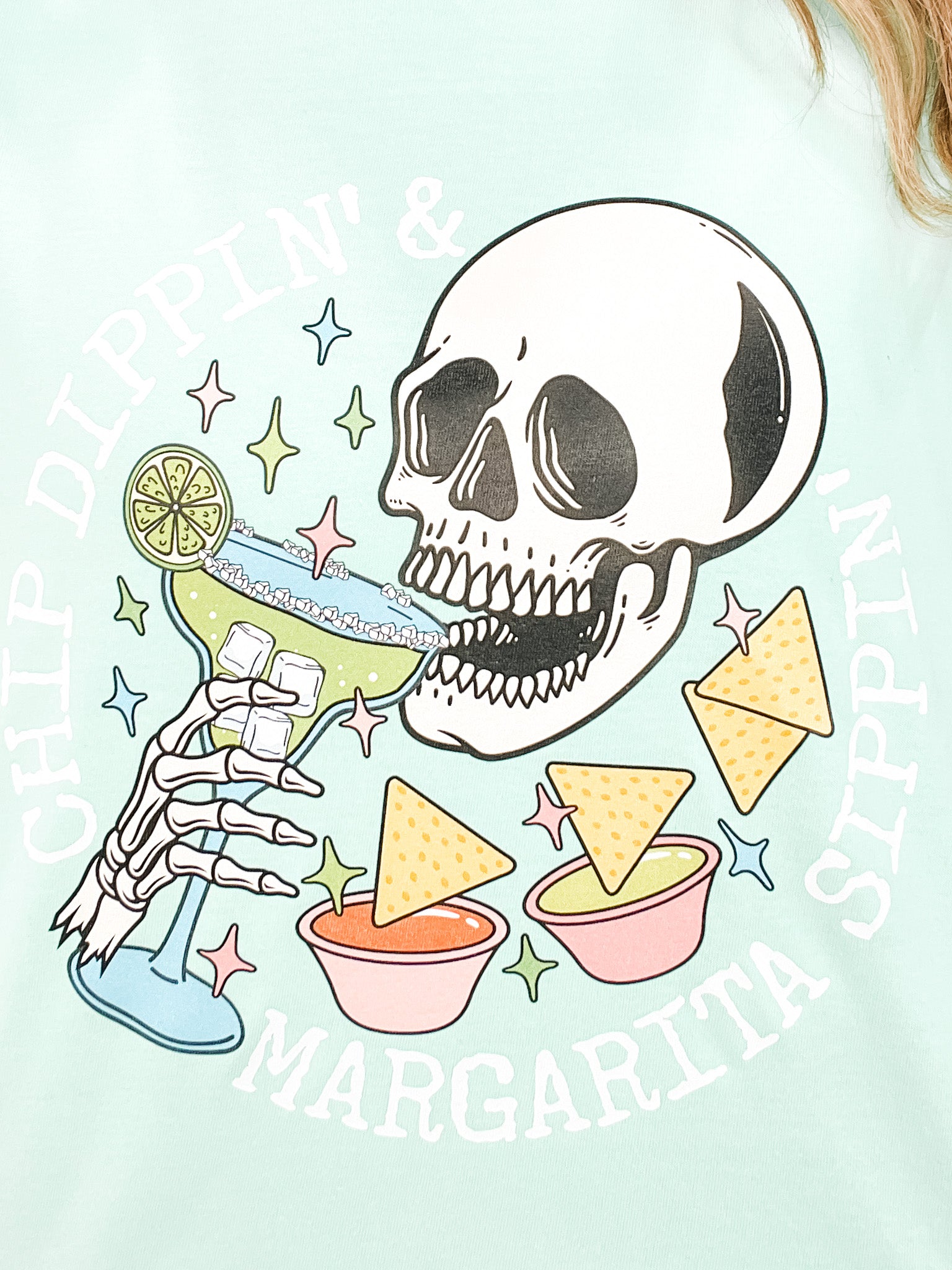 Chip Dippin' Margarita Sippin' Graphic Tee