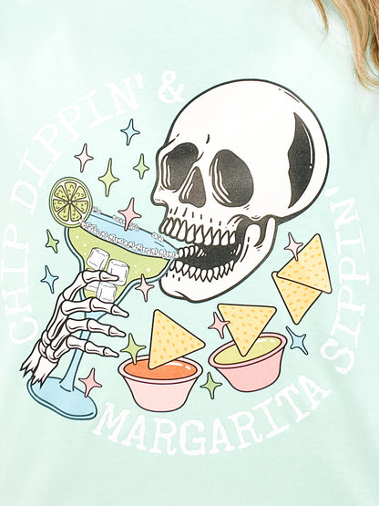 Chip Dippin' Margarita Sippin' Graphic Tee