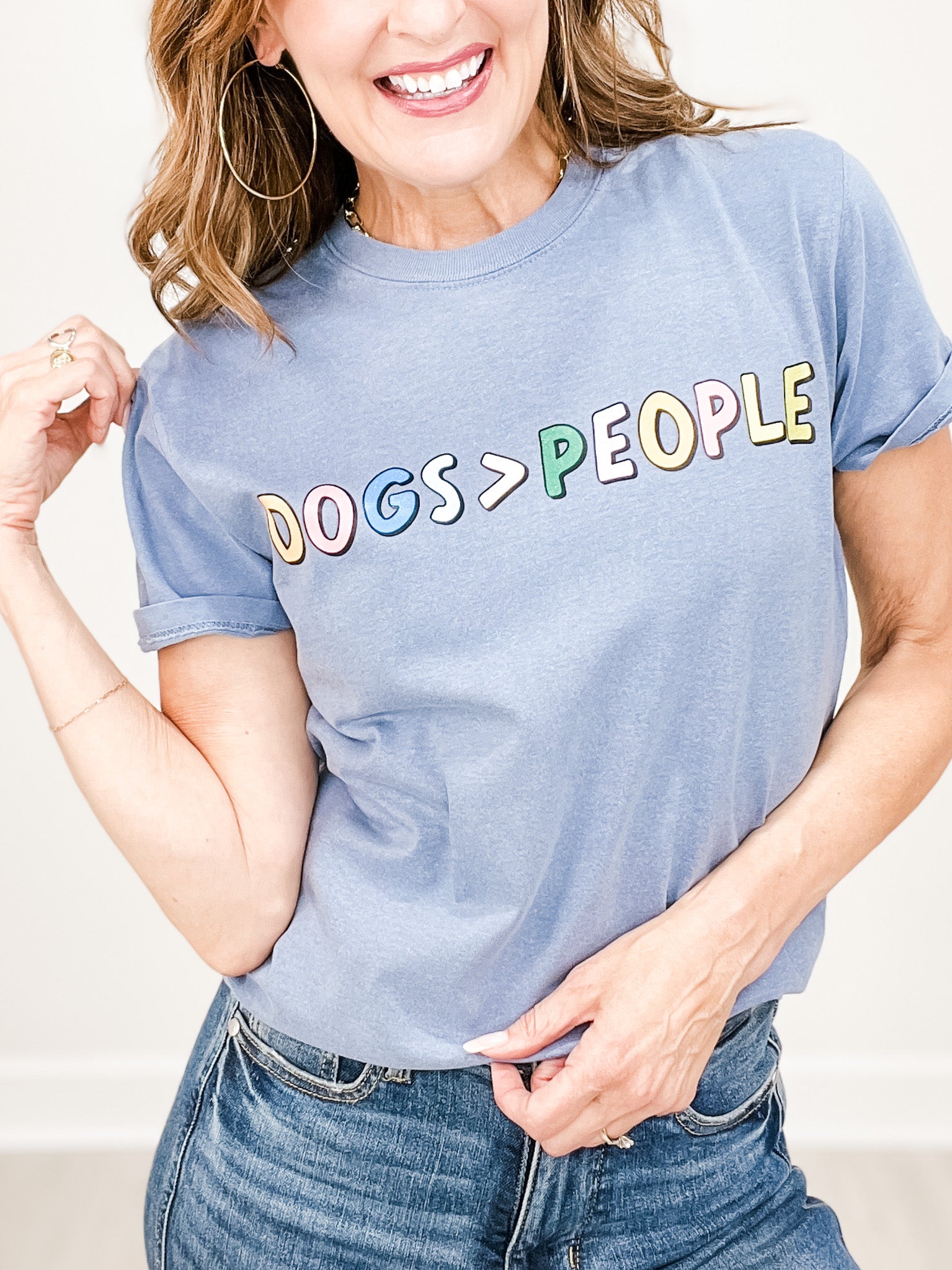 Pets > People Graphic Tee