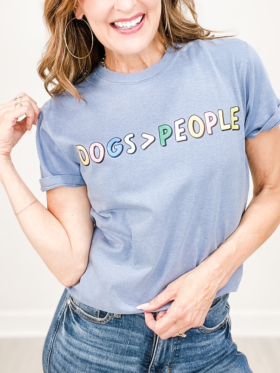 Pets > People Graphic Tee