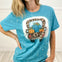 I Love Fall License Plate Bleached Graphic Tee