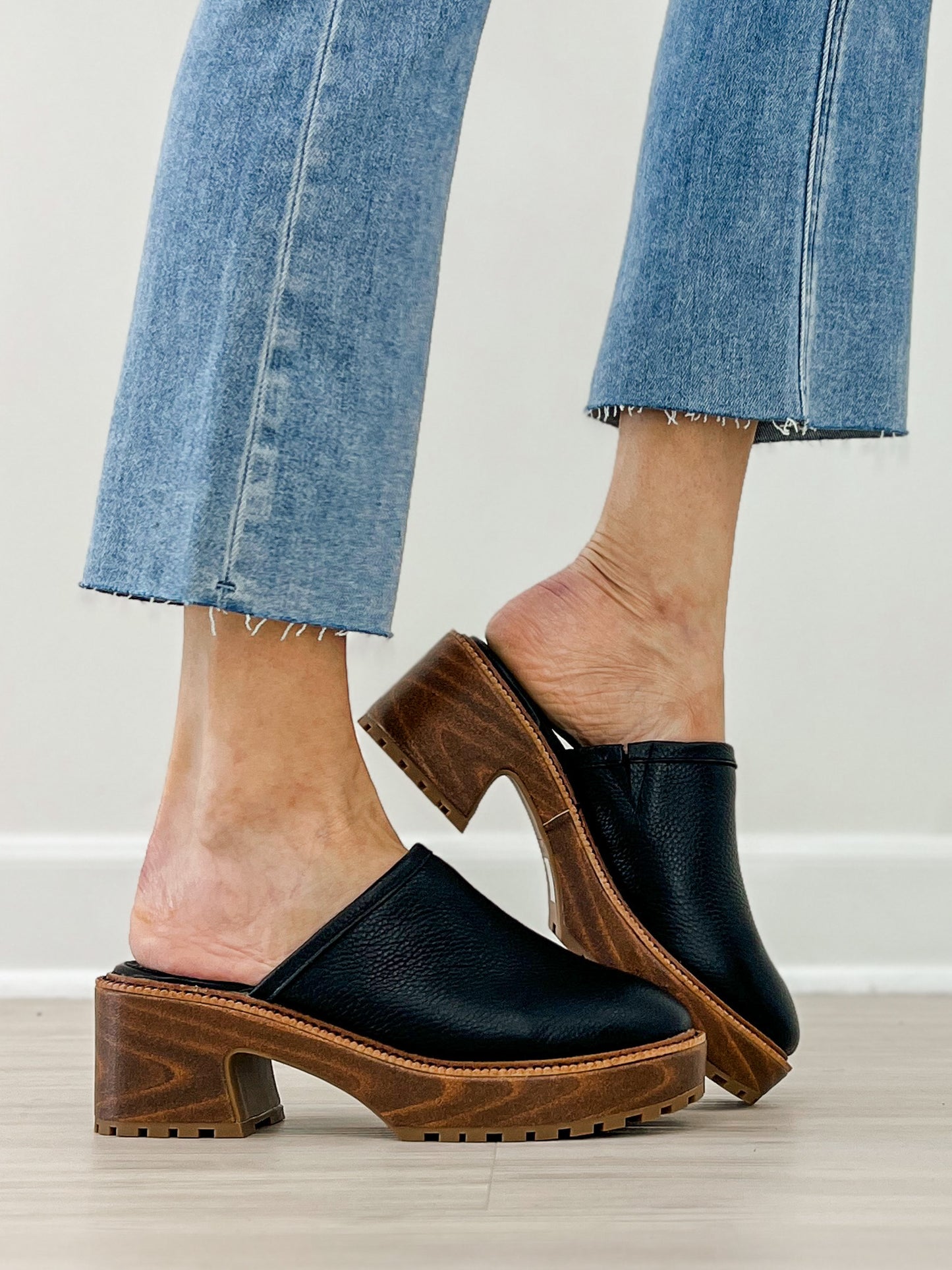 YellowBox Baylor Platform Clog in Black