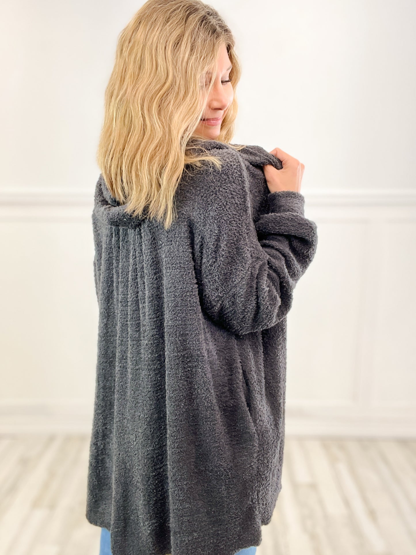 Bad Idea Right? Long Sleeve Solid Knit Cardigan